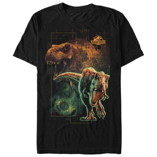 Men’s Jurassic World Fallen Kingdom New Predator Dinosaur T-Shirt