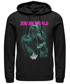 Men’s Jurassic World Fallen Kingdom Raptor Eyes Pull Over Hoodie
