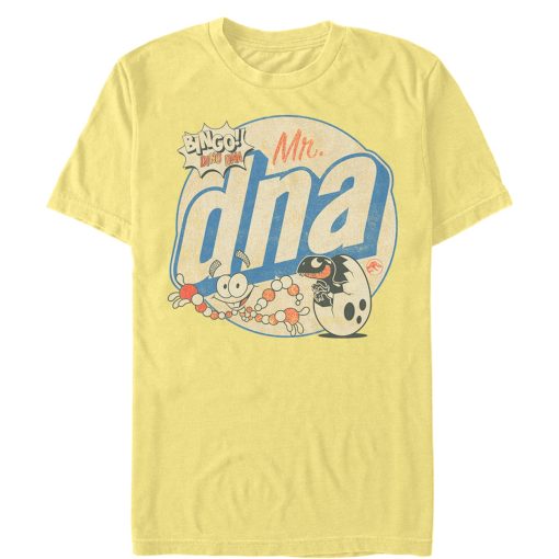 Men’s Jurassic World Mr. DNA Cartoon T-Shirt