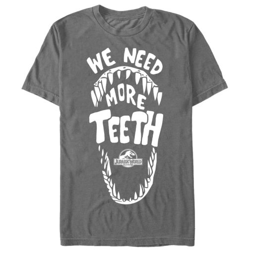 Men’s Jurassic World Need More Teeth T-Shirt