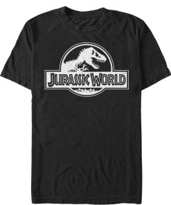 Men’s Jurassic World Simple T. Rex Logo T-Shirt