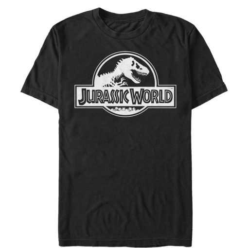 Men’s Jurassic World Simple T. Rex Logo T-Shirt