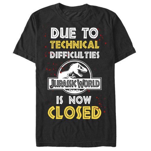 Men’s Jurassic World Technical Difficulties T-Shirt