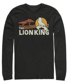 Men’s Lion King Classic Pride Lands Long Sleeve Shirt