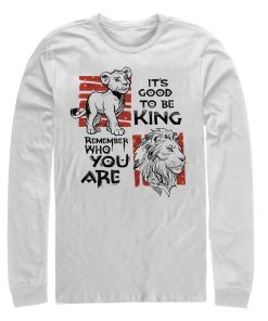 Men’s Lion King Good to Be King Long Sleeve Shirt