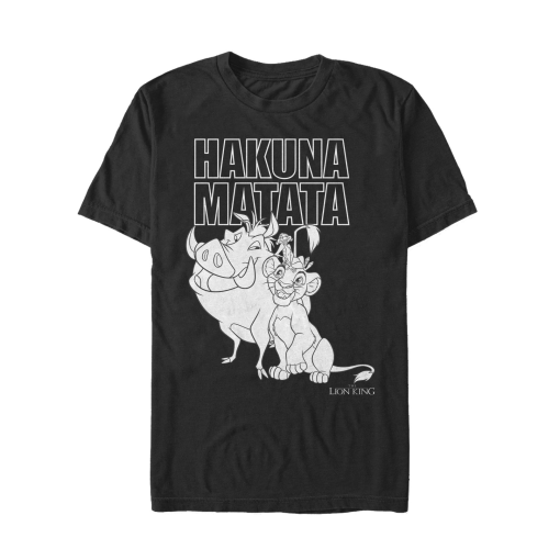 Men’s Lion King Hakuna Matata Friends T-Shirt