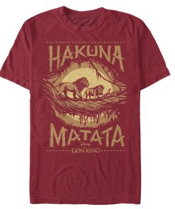 Men’s Lion King Hakuna Matata Jungle Trio T-Shirt