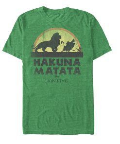 Men’s Lion King Hakuna Matata Sunset Strut T-Shirt