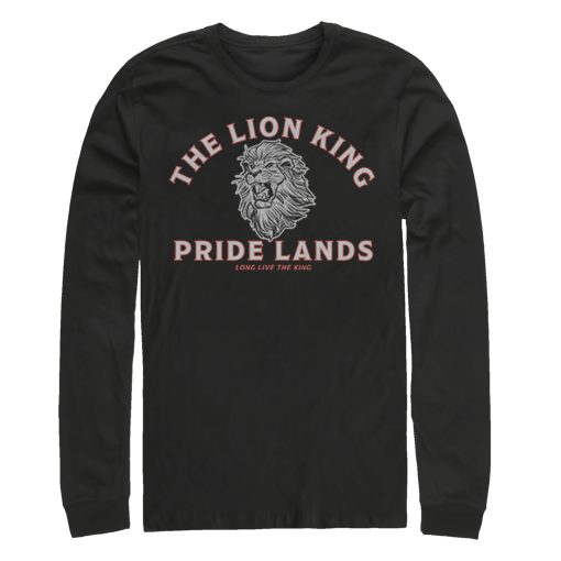 Men’s Lion King Live the King Sketch Long Sleeve Shirt