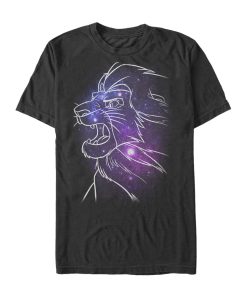 Men’s Lion King Mufasa Star Profile T-Shirt