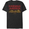 Men’s Lion King No Worries Silhouettes T-Shirt