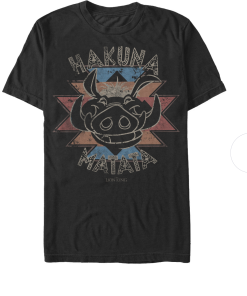 Men’s Lion King Pumbaa Hakuna Matata T-Shirt