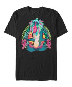 Men’s Lion King Rafiki Geometric Rainbow T-Shirt