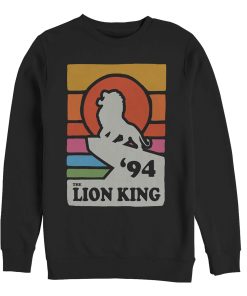 Men’s Lion King Retro Rainbow ’94 Silhouette Sweatshirt