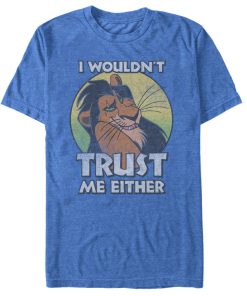 Men’s Lion King Scar I Wouldn’t Trust Me Either T-Shirt