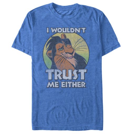 Men’s Lion King Scar I Wouldn’t Trust Me Either T-Shirt