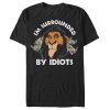 Men’s Lion King Scar Surrounded by Idiots T-Shirt
