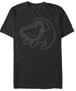 Men’s Lion King Simba Cave Painting T-Shirt