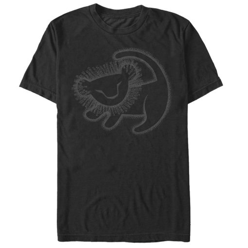 Men’s Lion King Simba Cave Painting T-Shirt