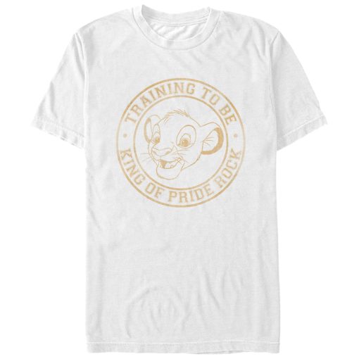 Men’s Lion King Simba Training to Be King of Pride Rock T-Shirt