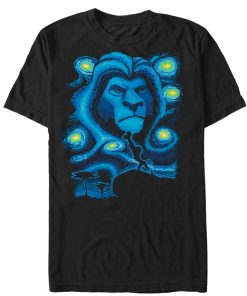 Men’s Lion King Starry Night Mufasa T-Shirt