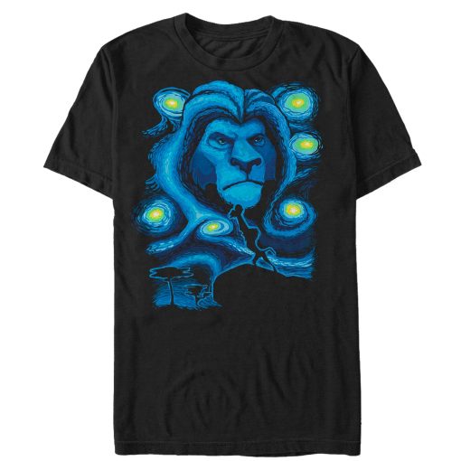 Men’s Lion King Starry Night Mufasa T-Shirt