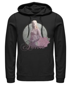 Men’s Maleficent Mistress of All Evil Aurora Portrait Pull Over Hoodie