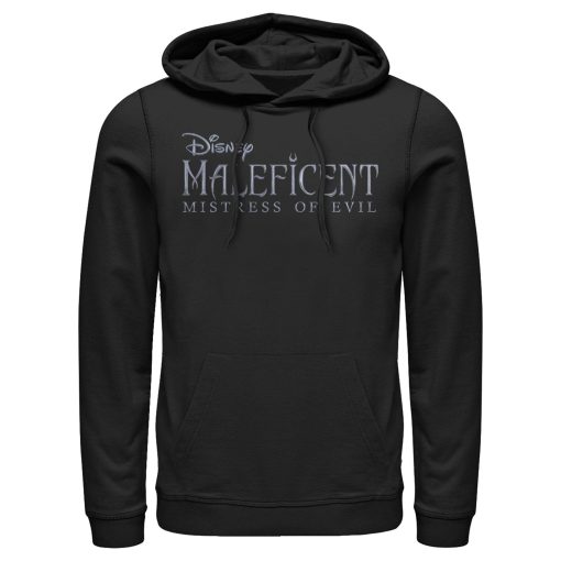 Men’s Maleficent Mistress of All Evil Basic Movie Logo Pull Over Hoodie