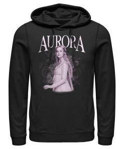 Men’s Maleficent Mistress of All Evil Briar Rose Portrait Pull Over Hoodie