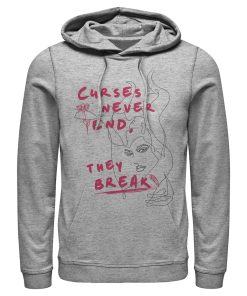 Men’s Maleficent Mistress of All Evil Curses Don’t End Pull Over Hoodie