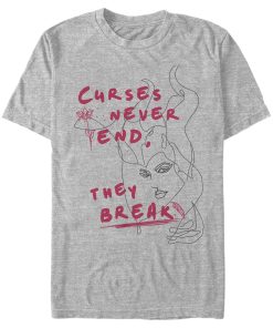 Men’s Maleficent Mistress of All Evil Curses Don’t End T-Shirt