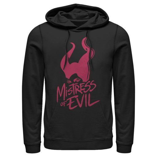 Men’s Maleficent Mistress of All Evil Marker Eyes Pull Over Hoodie