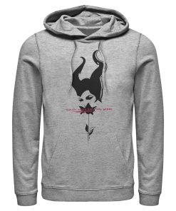 Men’s Maleficent Mistress of All Evil Rose Curse Pull Over Hoodie