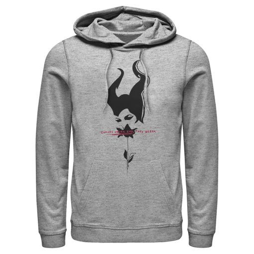 Men’s Maleficent Mistress of All Evil Rose Curse Pull Over Hoodie