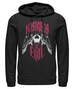 Men’s Maleficent Mistress of All Evil Winged Evil Pull Over Hoodie