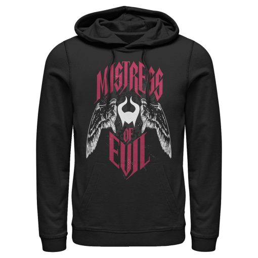 Men’s Maleficent Mistress of All Evil Winged Evil Pull Over Hoodie