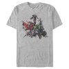 Men’s Marvel Avengers Character Melee T-Shirt