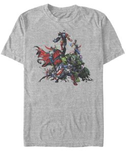 Men’s Marvel Avengers Character Melee T-Shirt