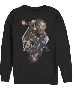 Men’s Marvel Avengers Endgame Hero Diamond Frame Sweatshirt