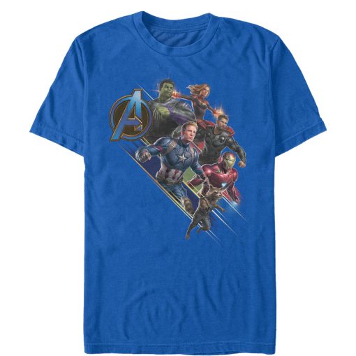 Men’s Marvel Avengers Endgame Hero Streak T-Shirt