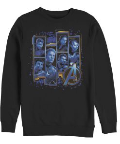 Men’s Marvel Avengers Endgame Hero Tech Frames Sweatshirt