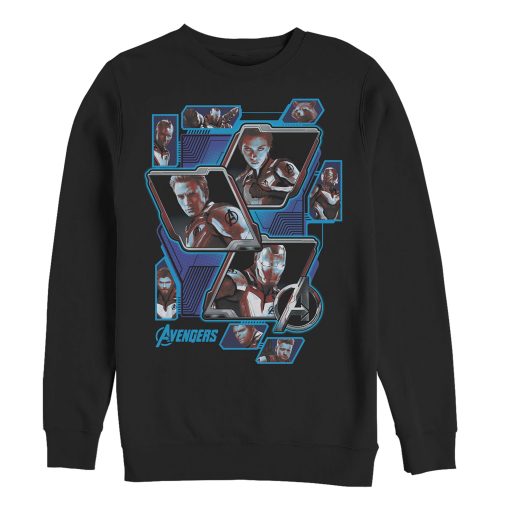 Men’s Marvel Avengers Endgame Hero Tech Panels Sweatshirt