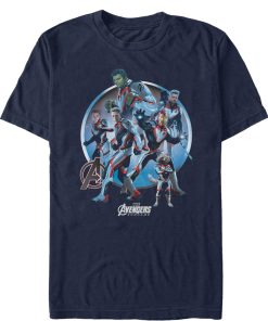 Men’s Marvel Avengers Endgame Heroic Circle T-Shirt