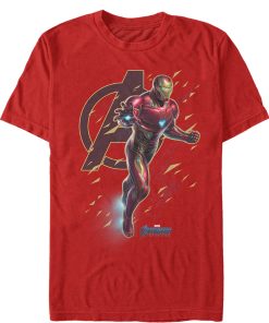 Men’s Marvel Avengers Endgame Iron Man Flight Ready T-Shirt