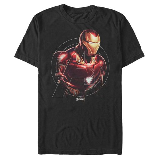 Men’s Marvel Avengers Endgame Iron Man Portrait T-Shirt