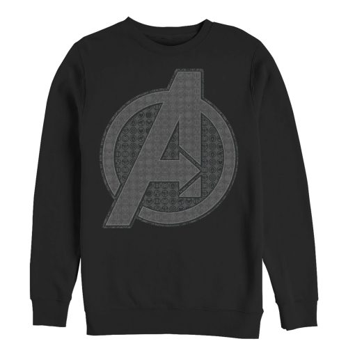 Men’s Marvel Avengers Endgame Logo Icon Tiles Sweatshirt