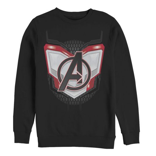 Men’s Marvel Avengers Endgame Logo Quantum Suit Sweatshirt