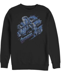 Men’s Marvel Avengers Endgame Smokey Captain America Sweatshirt