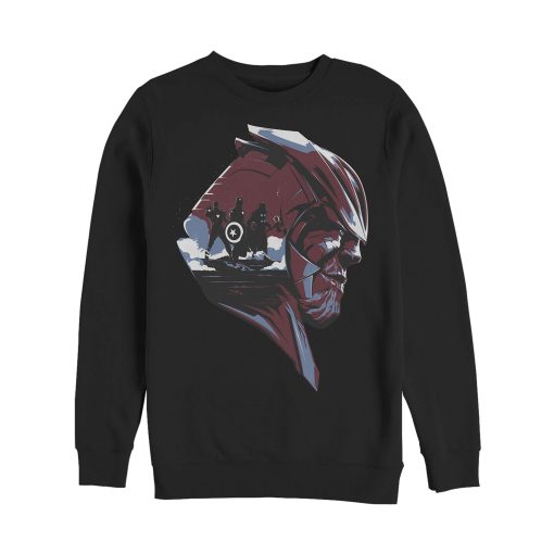 Men’s Marvel Avengers Endgame Thanos Silhouette Sweatshirt