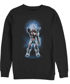 Men’s Marvel Avengers Endgame War Machine Quantum Ready Sweatshirt